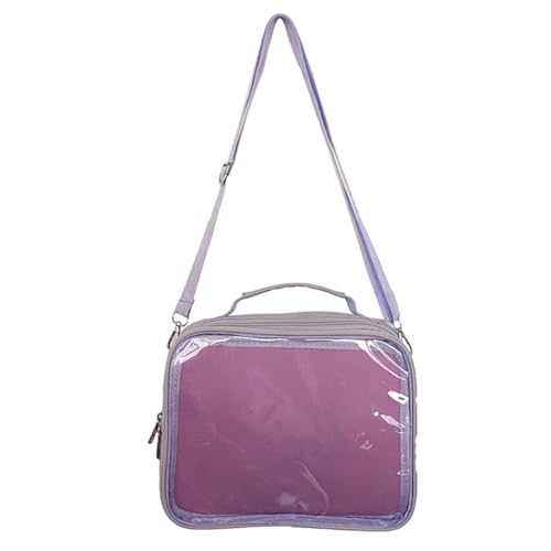 Ruarby Ita Mehrzweck-Rucksäcke, Crossbody-Tasche, Schultertasche, Geldbörse, Anstecknadel, Display-Tasche für Mädchen, violett von Ruarby