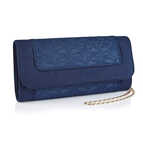 Ruby Shoo Tirana 50216 Damen Clutch Handtasche Gr. 36, navy von Ruby Shoo