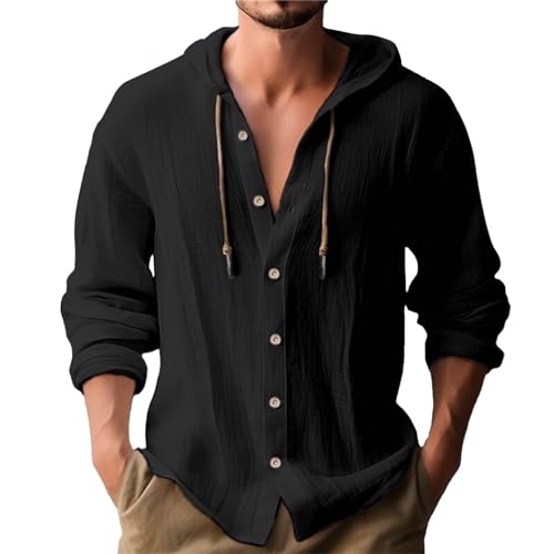 Herren Mittelalter Leinenhemd Sommer Herbst Hemden Langarm Retro-Kragen mit Schnürung, Männer Freizeithemd Shirt Leinen T Shirt MäNner Herren Leinenhemd Seidensticker Hemd Herren Slim Fit BüGelfrei Herren Mittelalter Leinenhemd Sommer Herbst Hemden Langarm Retro-Kragen mit Schnürung, Männer Freizeithemd Shirt Leinen T Shirt MäNner Herren Leinenhemd Seidensticker Hemd Herren Slim Fit BüGelfrei von Rumity