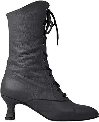 Rumpf Cancan Stiefel Gardestiefel Folklore Gardetanz Karneval Schuhe schwarz 42 von Rumpf