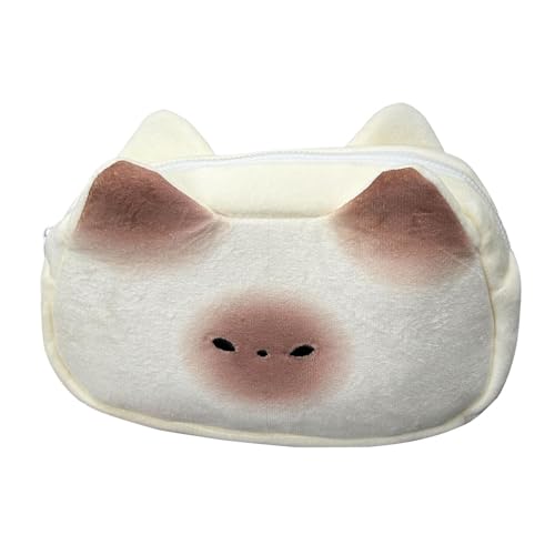 Rurunklee Katzentasche, niedliches Federmäppchen, Katzen-Schulbedarf mit -Design für die Schule für Haftnotizen, weiß, Refer to Description, Unisex Rurunklee Katzentasche, niedliches Federmäppchen, Katzen-Schulbedarf mit -Design für die Schule für Haftnotizen, weiß, Refer to Description, Unisex von Rurunklee