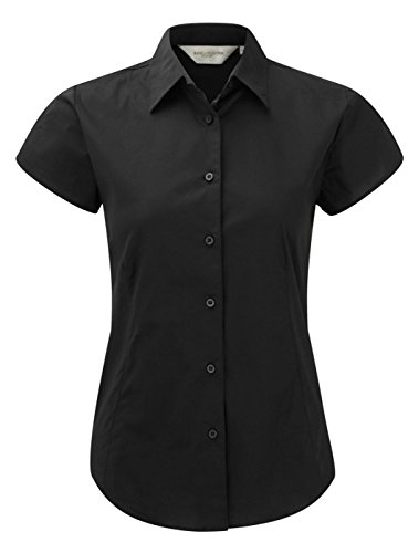 Russell Damen S/SLV Shirt schwarz L/14 947F von Russell Collection