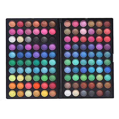 Lidschatten-Palette, mutig und brillant, lebendig, Lidschatten Eyeshadow palette Make up Kit Set (120-2) von Ruwhere