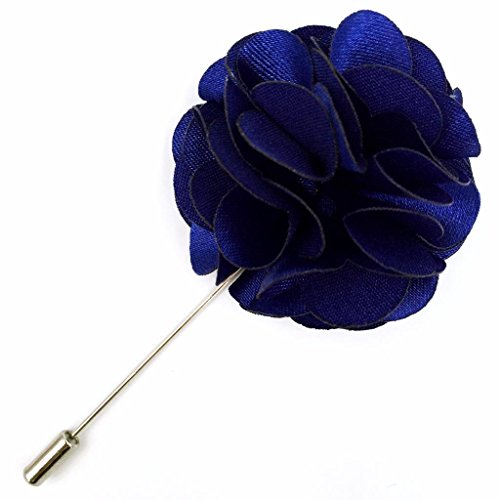 Assorted Fashion Herren Revers Blumen handgemachte Boutonniere Stick Pin Hochzeit neu (Blau01) von S&W SHLAX&WING