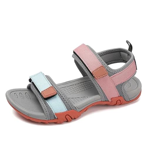 S8DOCFAF Damen Sandalen Damen Sommersandalen Outdoor Sandalen Bequeme Strandschuhe Mädchen Wandern Freizeitsandalen von S8DOCFAF