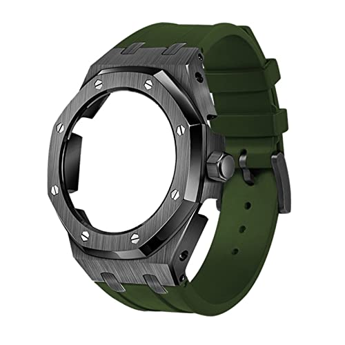 SAAWEE 5. Weiches Silikonarmband für GA2100SKE-7A Mod Nachrüstsatz, Einheitsgröße, Achat von SAAWEE