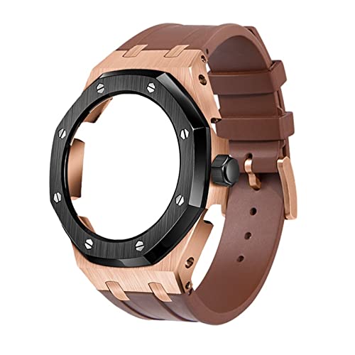 SAAWEE 5. Weiches Silikonarmband für GA2100SKE-7A Mod Nachrüstsatz, Einheitsgröße, Achat von SAAWEE