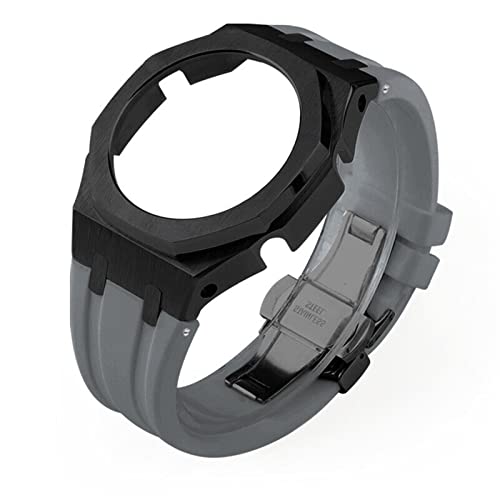 SAAWEE Für GA2100 Mod Kit Gen 3 Gen 4 Metall Edelstahl Gehäuse Band Modifiziertes Uhrenarmband Gehäuse für GA2110 Ersatz Gen4, Einheitsgröße, Achat von SAAWEE