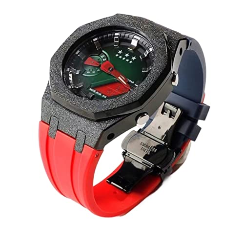 SAAWEE Für GA2100 Mod Kit Gen 3 Gen 4 Metall Edelstahl Gehäuse Band Modifiziertes Uhrenarmband Gehäuse für GA2110 Ersatz Gen4, Einheitsgröße, Achat von SAAWEE