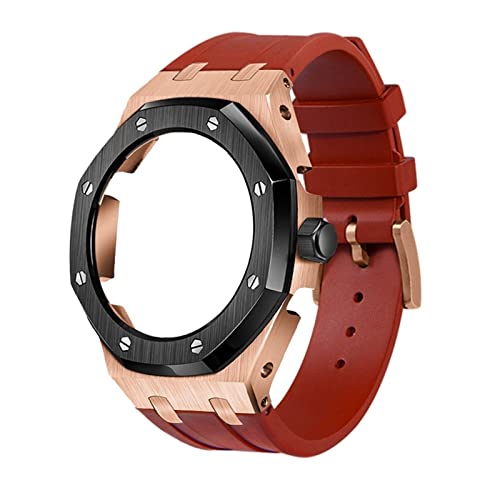 SAAWEE GA2100 5. Offshore-Metalllünette Viton-Armband, Nachrüst-Set für GA-2100/GA-2110 Uhrenarmband, Einheitsgröße, Achat von SAAWEE