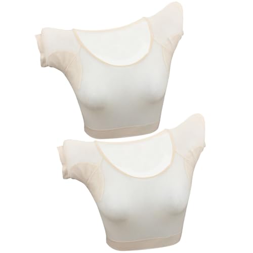 SAFIGLE 1 Satz Waschbare Achselpads Damen Schweißabsorbierendes Unterhemd Für Hochzeitskleider Atmungsaktive Elastische Unterwäsche Für Komfort Und Trockenheit Für Sommer 2 Stück SAFIGLE 1 Satz Waschbare Achselpads Damen Schweißabsorbierendes Unterhemd Für Hochzeitskleider Atmungsaktive Elastische Unterwäsche Für Komfort Und Trockenheit Für Sommer 2 Stück von SAFIGLE