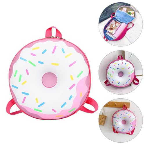 SAFIGLE 1 Stück Niedlicher Donut Rucksack für Regenbogen Muster Tragetasche für Mädchen und Jungen für Schule Reisen und Einkaufen SAFIGLE 1 Stück Niedlicher Donut Rucksack für Regenbogen Muster Tragetasche für Mädchen und Jungen für Schule Reisen und Einkaufen von SAFIGLE