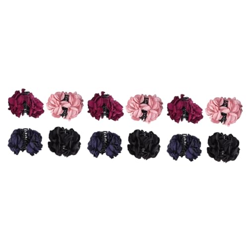 SAFIGLE 12 Stk Haarspangen für Frauen Haarspangen für Damen Blumenklauenclips graceling Haarklammer قرآن fot Haarnadel Haarspange Frauenhaarkrallen Dauerwelle Acryl Südkorea Fräulein von SAFIGLE