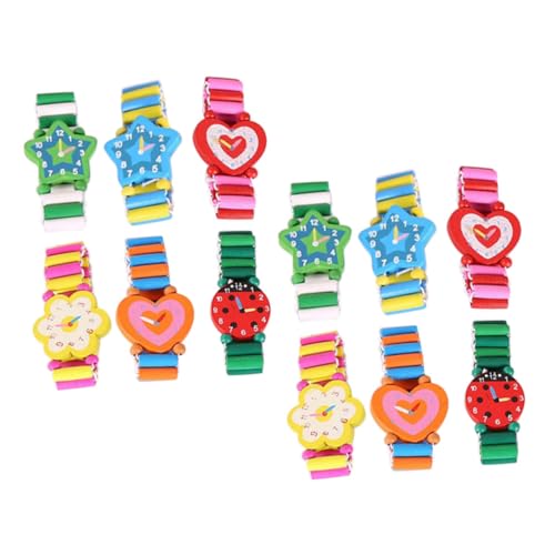 SAFIGLE 12 Stück Kinder-Cartoon-Uhren Aus Holz, Lustige Partygeschenke, Süße Spielzeug-armbanduhren, Zuverlässige Spielzeug-Uhren, Süße Cartoon-Uhren Für Kinder, Modelle SAFIGLE 12 Stück Kinder-Cartoon-Uhren Aus Holz, Lustige Partygeschenke, Süße Spielzeug-armbanduhren, Zuverlässige Spielzeug-Uhren, Süße Cartoon-Uhren Für Kinder, Modelle von SAFIGLE