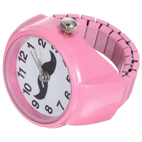 SAFIGLE 2st Ringuhr Junge Fingeruhr Muttertag Damen Fingeruhr Digitaluhr Für Frauen Vintage-Ring Sportuhren Taschenuhren Für Herren Vintage Vintage-Uhr Rosa Abs Student Uhrenring Männlich von SAFIGLE