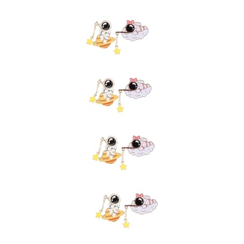 SAFIGLE 8 Stk Astronauten-Brosche Broschennadel für Kleidung Kleidungsabzeichen geschenke für kinder kindergeschenke dekorative Stifte Hüte Schalnadel Wäscheklammer Hündchen Hut schmücken von SAFIGLE