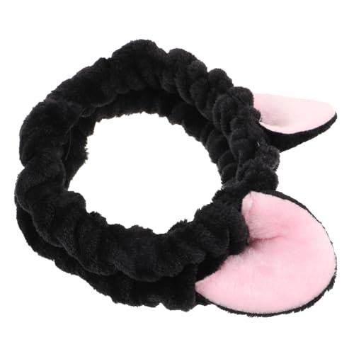 SAFIGLE Katzenohren Stirnband Make Up Haarband Make Up Stirnband Für Frauen Plüsch Stirnband Zum Waschen Des Gesichts Plüschtier Ohr Stirnband Niedliche Stirnbänder Zum Waschen Des von SAFIGLE