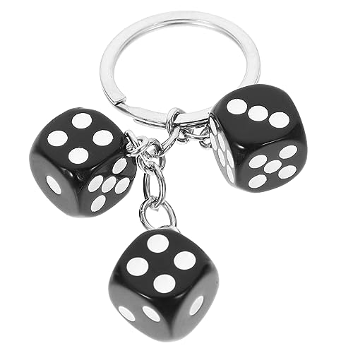 SAFIGLE Niedlicher Mahjong-würfel-schlüsselanhänger Aus Metall Perfekt Für Frauen Stilvoller Für Taschen Und Rucksäcke SAFIGLE Niedlicher Mahjong-würfel-schlüsselanhänger Aus Metall Perfekt Für Frauen Stilvoller Für Taschen Und Rucksäcke von SAFIGLE