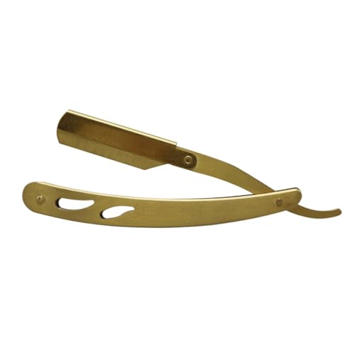 SAFIGLE Rasierer Augenbrauen -cleaver Barbier Männer Entferner Gesichts- Bart Rasiermesser Augenbrauenrasierer Alter Rasierer Manueller Rasierer Golden SAFIGLE Rasierer Augenbrauen -cleaver Barbier Männer Entferner Gesichts- Bart Rasiermesser Augenbrauenrasierer Alter Rasierer Manueller Rasierer Golden von SAFIGLE