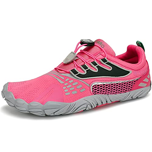 SAGUARO SAGUARO Unisex Barfußschuhe Sommer Atmungsaktiver Badeschuh Rosa Größe: 4 UK von SAGUARO