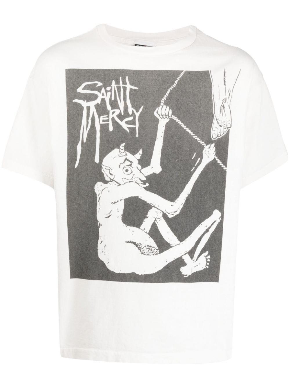SAINT MXXXXXX T-Shirt mit grafischem Print - Weiß von SAINT MXXXXXX