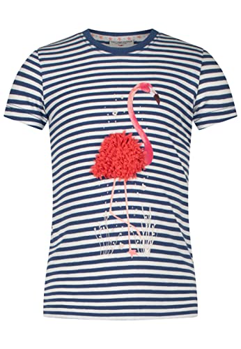 SALT AND PEPPER BY KIDS PARK Mädchen T-Shirt Summertime Ink Blue 128/134 von SALT AND PEPPER BY KIDS PARK