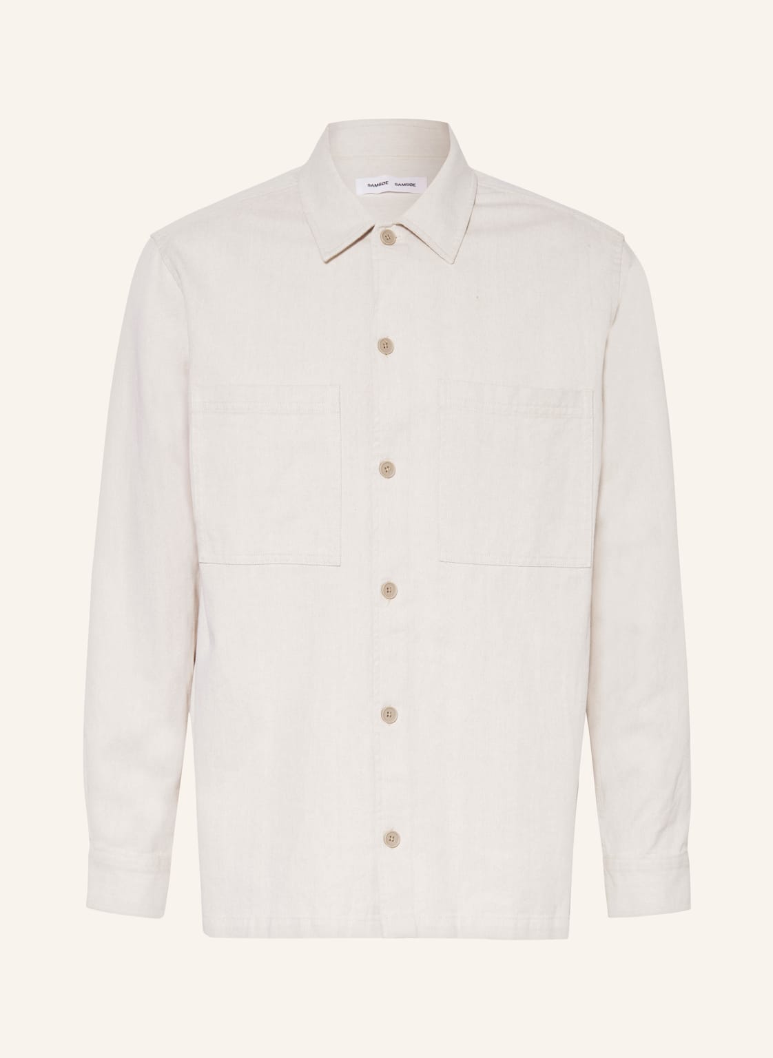 Samsøe  Samsøe Overshirt Damon weiss von SAMSØE  SAMSØE