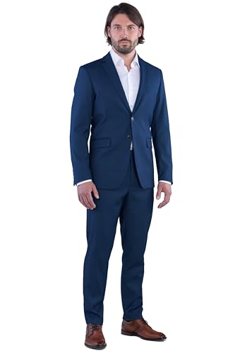 SANDER STELLAN Herren Anzug Business Anzug Slim-Fit 2-teilig Sakko & Anzughose 52 SANDER STELLAN Herren Anzug Business Anzug Slim-Fit 2-teilig Sakko & Anzughose 52 von SANDER STELLAN