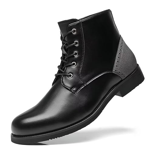 SANNAX Herren Chelsea Stiefel Boots Stiefeletten Business Formelle Mokassins Abendschuhe Formal?EU42.5,Schwarz SANNAX Herren Chelsea Stiefel Boots Stiefeletten Business Formelle Mokassins Abendschuhe Formal?EU42.5,Schwarz von SANNAX