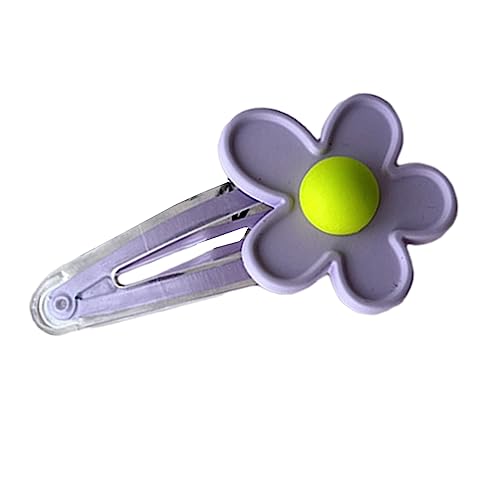 SANRLO Haarspangen, Stirnbänder, Haar-Accessoires für Damen, zarter Pony-Clip, Blumen-Haarspangen, Harajuku-Haarnadel, süße Mädchen-Haare, Harajuku, Mini-Blume von SANRLO