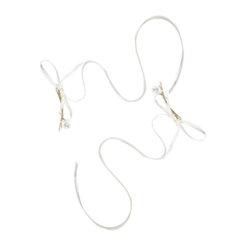 SANRLO Haarspangen, Stirnbänder, Haarschmuck für Damen, Schleife, Haarspange, süße Haarschleifen, Schleife, lange Haarschleife, Haarschmuck für Mädchen und Frauen von SANRLO