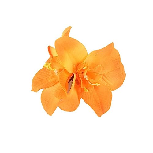 SANRLO Haarspangen, Stirnbänder, Haarschmuck für Damen, Stoffblumen-Haarspange für Damen, elegante Stoffblume, Seitenclip, Haarstil-Zubehör, Pferdeschwanz-Halter, Haarspangen von SANRLO