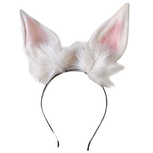 SANRLO Haarspangen, Stirnbänder, Haarschmuck für Damen, modisch, süß, Ruiben, Kaninchenohren, Haarnadel, Mädchen, Haarband, doppelter Verwendungszweck, Haarschmuck für Themen, Cosplay, Party, von SANRLO