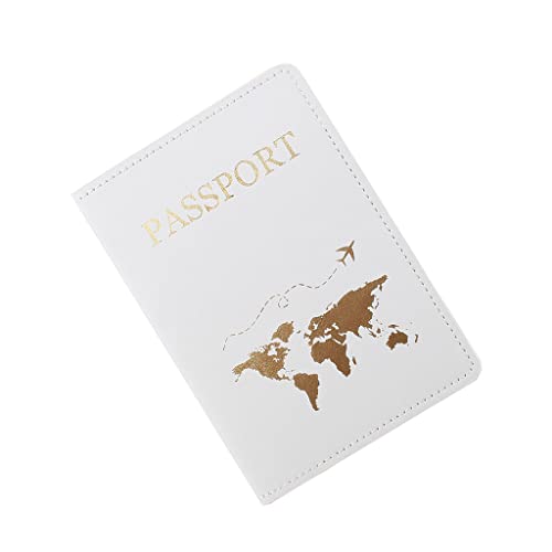 SANRLO Reisezubehör, Reisezubehör, Reisepasshülle, Kartenpasshülle, PU-Leder, Reisebrieftasche, Dokumentenbuch, Organizer für Damen, Weiß#, 14*10CM SANRLO Reisezubehör, Reisezubehör, Reisepasshülle, Kartenpasshülle, PU-Leder, Reisebrieftasche, Dokumentenbuch, Organizer für Damen, Weiß#, 14*10CM von SANRLO