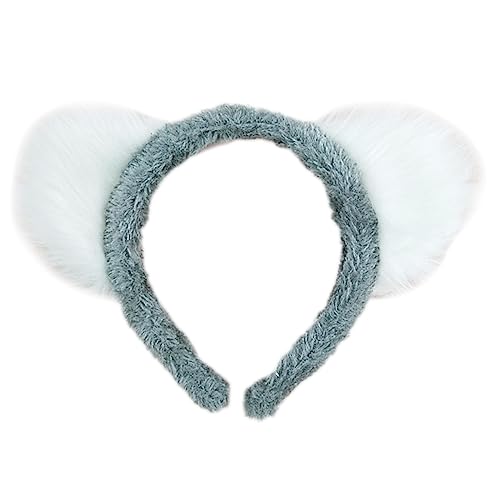 SANRLO Stirnbänder, Haarschmuck für Damen, Koala-Stirnband, Ohrhaar, Tier-Kopfschmuck, dekoratives Ornament, Basteln für Kinder, Mädchen, Jungen, Festival, Urlaub, Party-Dekoration von SANRLO