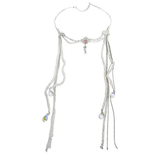 SANRLO Stirnbänder, Haarschmuck für Damen, Kronen-Tiaras, Schmuck, Festival, Abschlussball, Kostüm, Party, Haarschmuck, modische Stirnbänder für Braut, Blumenmädchen, Suitable for head circumference von SANRLO