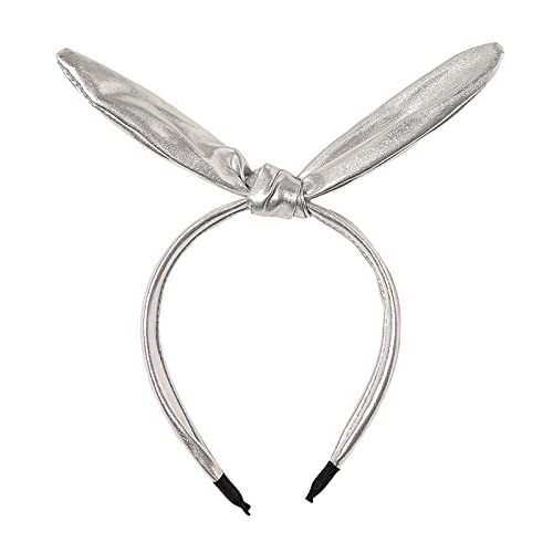 SANRLO Stirnbänder, Haarschmuck für Damen, Ohr-Stirnband, Schleifen, Stirnband, Kaninchenohren, Kaninchenohren, Haarband, Kopfschmuck von SANRLO