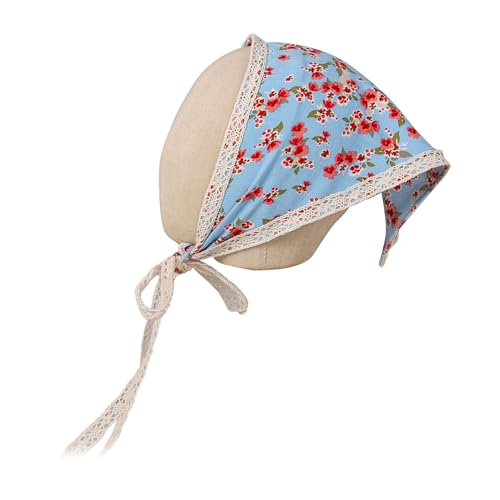 SANRLO Stirnbänder, Haarschmuck für Damen, florales Haarbandanas für Mädchen, florales Bandana, Stirnband, Kopftuch, Kinder, florales Haarschal, Bandana, Stirnband von SANRLO