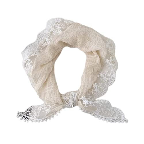 SANRLO Stirnbänder, Haarschmuck für Damen, französisches Bandana-Stirnband für Damen, dünnes Dreieck-Turban, Kopftuch, anmutiger Stil, zum Binden von SANRLO