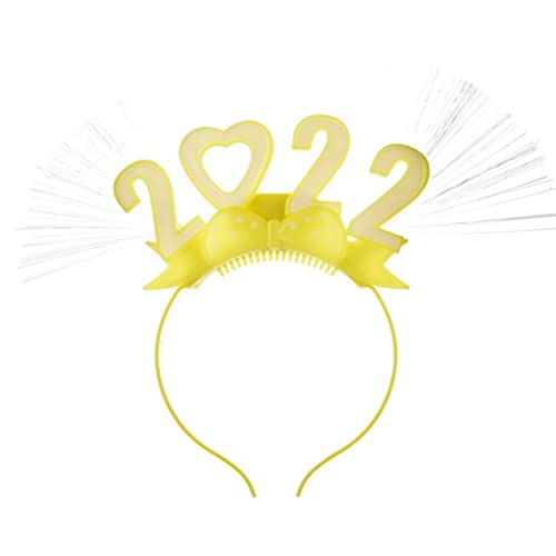 SANRLO Stirnbänder, Haarschmuck für Damen, leuchtendes Stirnband für Weihnachten, Neujahr, Party, Dekoration, Foto-Requisiten, Haarreifen, Zubehör für Kinder, Jungen, Mädchen von SANRLO