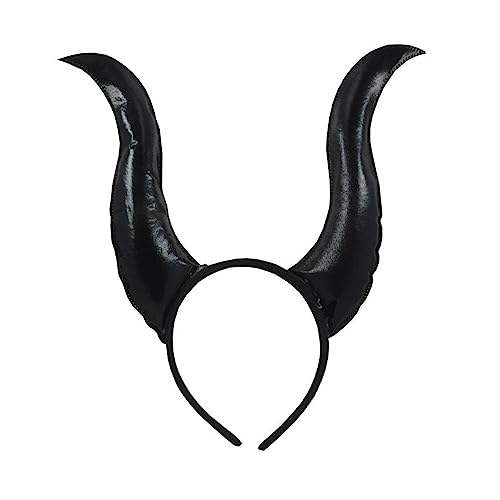 SANRLO Stirnbänder, Haarschmuck für Damen, weiches Teufels-Stirnband, Horn, Tierhorn, Haarreif für Kinder, zeigt überwältigende Tierhaarbänder, Cartoon-Kostüm von SANRLO