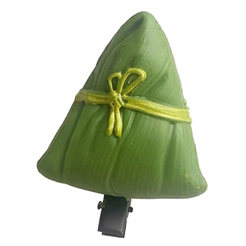 Zongzi Haarspange für Kinder, Schule, Spiel, Reis, Mädchen, Frauen, Drachenboot, Festival, Stirnband, Harz, Haarspangen, Festival, Haarspange für den täglichen Gebrauch und Partys von SANRLO