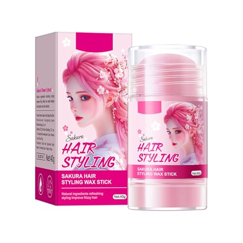 Cherry Blossom Haarstyling-Creme-Wachsstift – zähmen Sie fliegende Haare, glattes Frizz, Styling-Kanten, keine Rückstände, Haar-Finishing-Stick für einen eleganten Stil, verleiht Glanz den ganzen Tag Cherry Blossom Haarstyling-Creme-Wachsstift – zähmen Sie fliegende Haare, glattes Frizz, Styling-Kanten, keine Rückstände, Haar-Finishing-Stick für einen eleganten Stil, verleiht Glanz den ganzen Tag von SANZHUAN