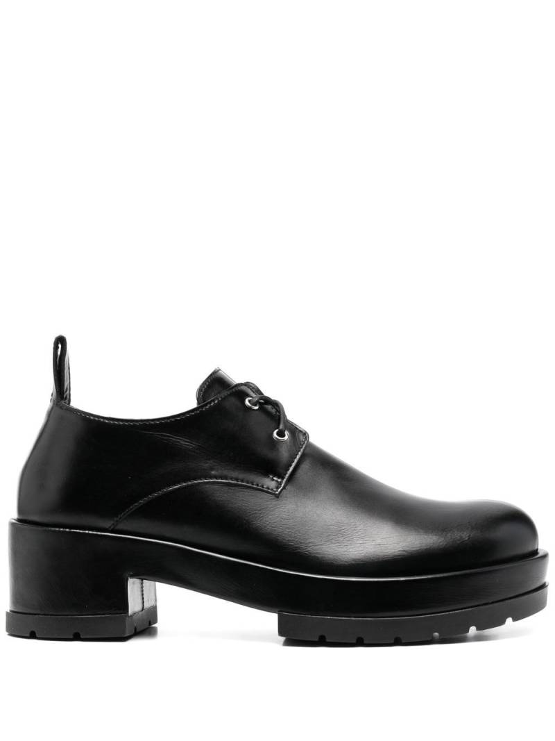 SAPIO Oxford-Schuhe mit Blockabsatz - Schwarz von SAPIO