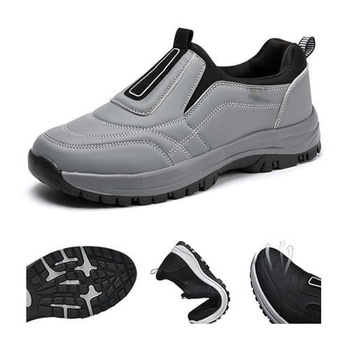 Men's Orthopedic Walking Shoes,Comfortable Breathable Waterproof Sneakers,New Casual Slip On Shoes with Arch Support von SARAYO