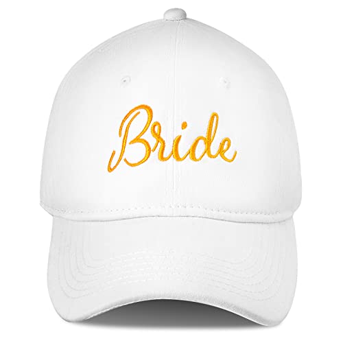 SATINIOR Bride Baseballkappe Bestickte Baseballmütze Hochzeit Baseball Hut Junggesellinnenabschied von SATINIOR