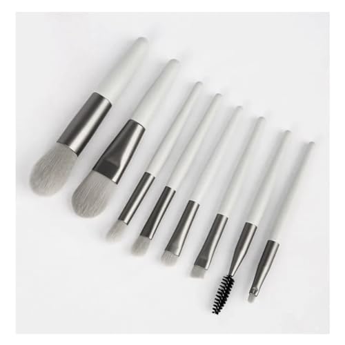 8-teiliges professionelles Make-up-Pinsel-Set for kosmetische Pulver, Lidschatten, Foundation, Rouge, Blending, Concealer, Schönheits-Make-up-Werkzeug (Color : 8Pcs Style3) von SBTRKT