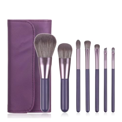 High-End-Professionelles Make-up-Pinsel-Set mit Eimer, Rouge, Puder, Lidschatten, Augenbrauen, Foundation, Beauty-Make-up-Werkzeug, Brochas (Color : Brush with bag-01) von SBTRKT