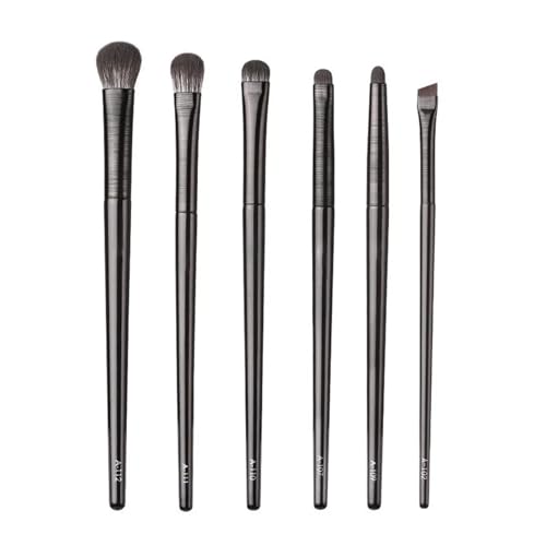 SBTRKT Natürliches Material, professionelles Make-up-Pinsel-Set, Lidschatten, Puder, Foundation, Rouge, Kontur, Schatten, gemischtes Make-up, Beauty-Tool (Color : 6pcs) von SBTRKT