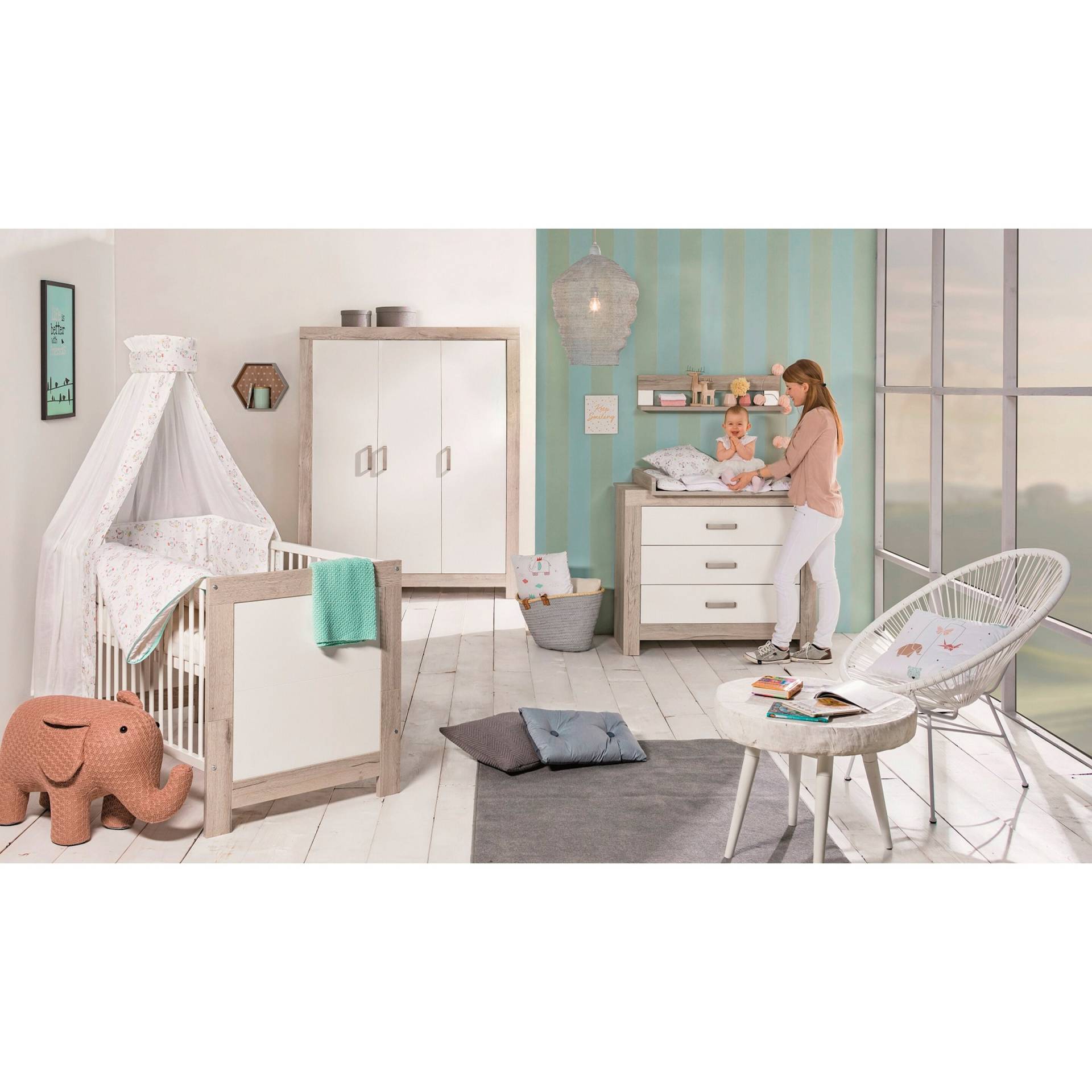 Schardt 3-tlg. Babyzimmer Nordic Halifax von Schardt